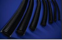 1/8&quot; SPLIT LOOM BLACK POLY 100FT ROLL